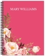 Pink Roses Spiral Notebook Image 1 of 7